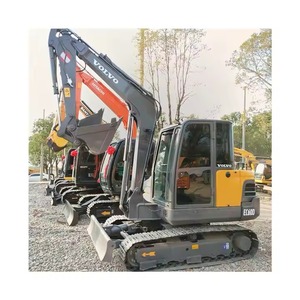 二手沃尔沃EC60D挖掘机6吨迷你小型挖掘机建筑设备EC55 60 140 150 210 220 240 290土方机械