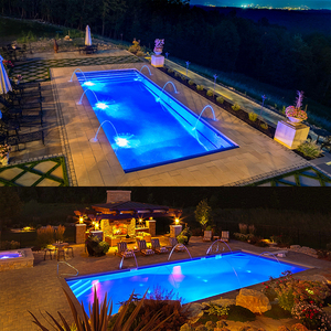 Gạch sang trọng khảm gốm bơi Spa Thương hiệu Mới bên ngoài hồ bơi vườn Lắp đặt nhanh hồ bơi ngoài trời người lớn - Product Image 2