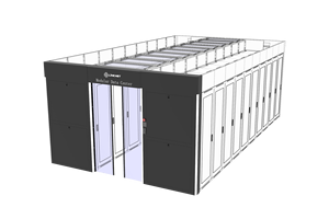 Sistema de contención de pasillo frío de fábrica de China, contención ensamblada CAC para solución de red profesional de centro de datos de servidor - Product Image 4