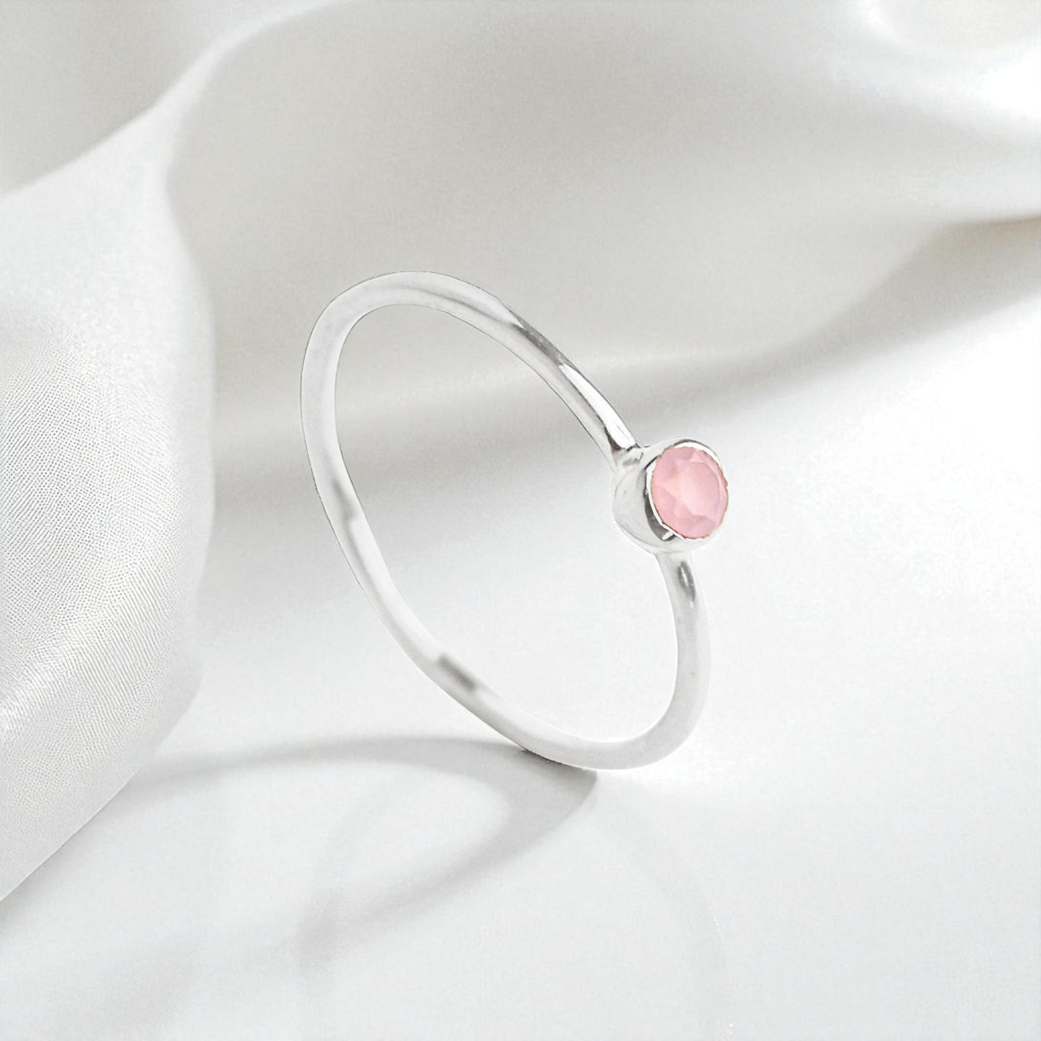 เงินคาลซิโดนีสีชมพู