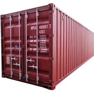 Atacado 40ft Usado Recipiente Seco Recipiente Vazio feito de Aço Corten
