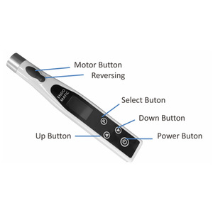 Senza fili endodontico trattamento dentale LED Endo Motor con 9 memorie programma 16:1 Wireless endomotore radice apparecchiature di trattamento - Product Image 4