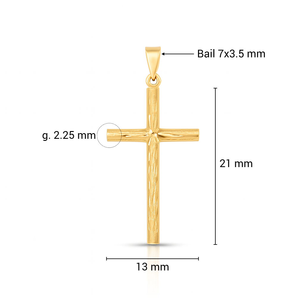 เยลโลว์โกลด์ 21x13มม