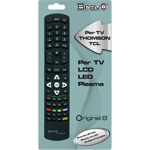 Bravo orijinal 8 Thomson ve TCL TVs modeli için uzaktan kumanda akıllı uzaktan 90202054 siyah renk - Product Image 2