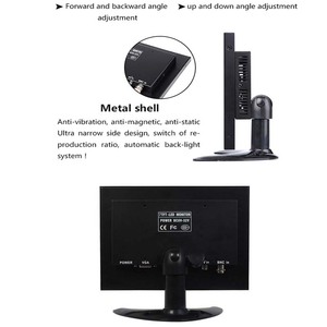 Industrial Manufacturer 10 Inch 12 Inch <strong>BNC</strong> VGA <strong>TFT</strong> <strong>LCD</strong> <strong>Monitor</strong> Pos 15 21.5 Inch LED PC Computer <strong>Monitor</strong> 12V - Product Image 3