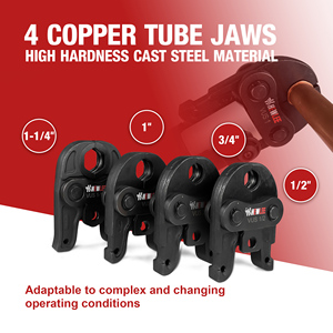 Hewlee HZT-50 không dây thủy lực uốn tóc bồng công cụ có thể sạc lại ống uốn tóc bồng công cụ thiết lập cho Đồng và thép kìm - Product Image 2