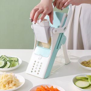 <strong>5</strong> in <strong>1</strong> Vegetable Cutter Slicer Household Fruit Vegetable Meat Slicer Cutter Grater Potato Carrot Slicer Dicer Kitchen Cut Tools - Product Image 3