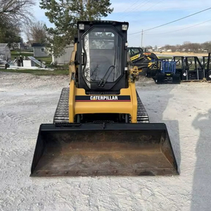 2022 Caterpillar 257B Turbo dizel parça kızak nokta dönüşlü yükleyici <span class=keywords><strong>66</strong></span> <span class=keywords><strong>HP</strong></span> 3,200 saat 1 Ton paletli için kullanılan Pilot el kontrolleri