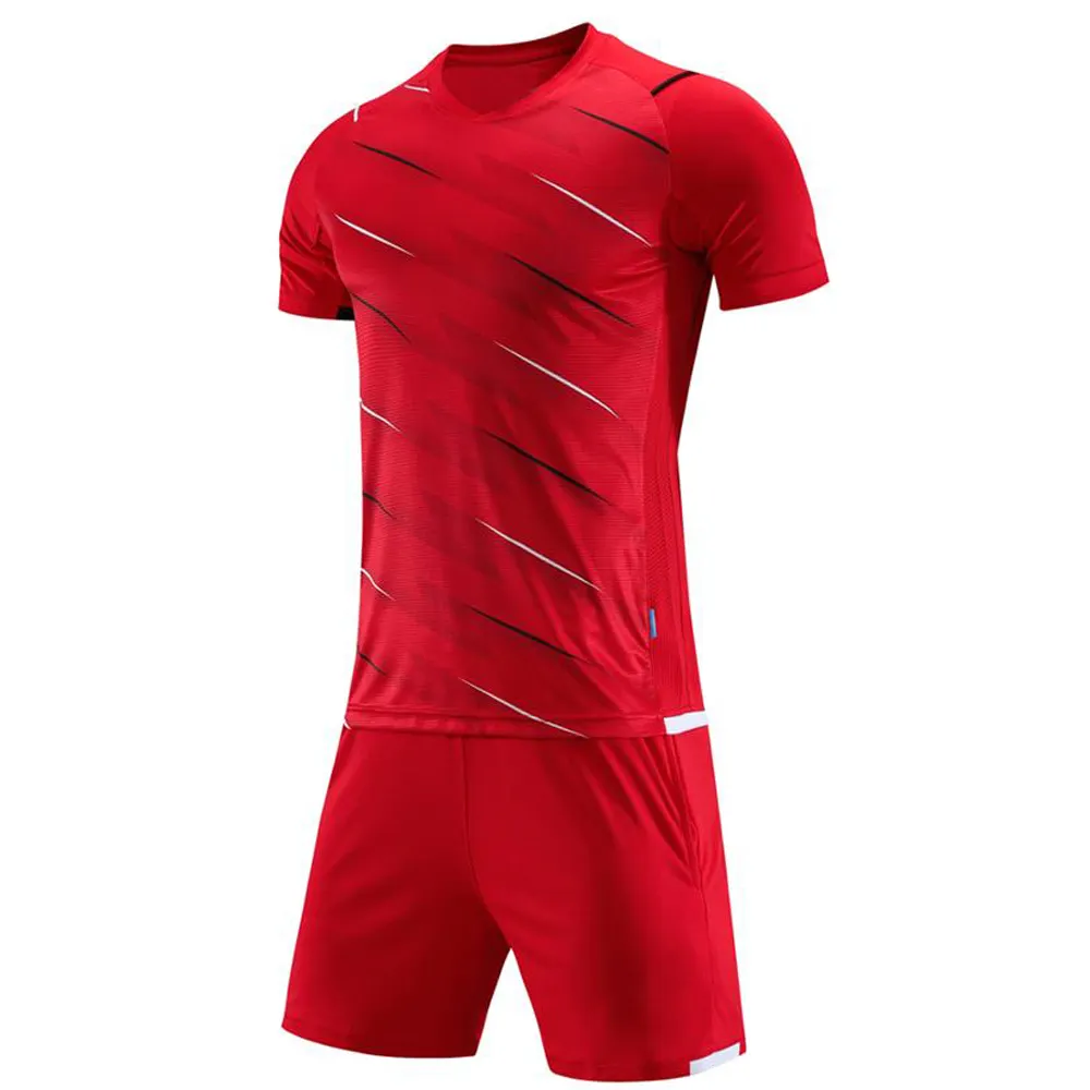 New Arrival Breathable Team Soccer Uniforms Factory Made OEM Design Soccer Team Uniform For Online Sale