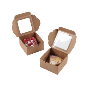 印度工厂环保纸杯蛋糕糕点蛋糕盒纸盒包装价格优惠 - Product Image 1