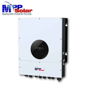 LVX6048WP 6kw 48v 120v 240v MPPソーラーMPPTソーラー充電器120A最大PV入力600 VDCハイブリッドソーラーインバータ2 PV入力IP65 BMS sup - Product Image 1