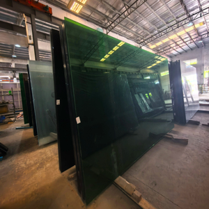 Sử dụng công nghiệp an toàn chống đạn cửa sổ kính nhiều lớp với hộp gỗ cho tường rèm - Product Image 1