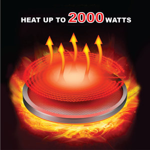 Oem רעש נמוך 2200w חיישן שליטה יחיד קרמי אינפרא אדום קרמי
