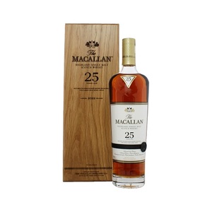 マッカラン25歳シェリーオーク2022リリーススペイサイドシングルモルトスコッチウイスキー蒸留所ボトリング70cl/43% - Product Image 5