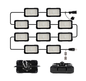 100FT sjtw 180W 19800 Lumen ETL ไฟเส้น LED ทำงานชั่วคราวสำหรับการก่อสร้าง - Product Image 1