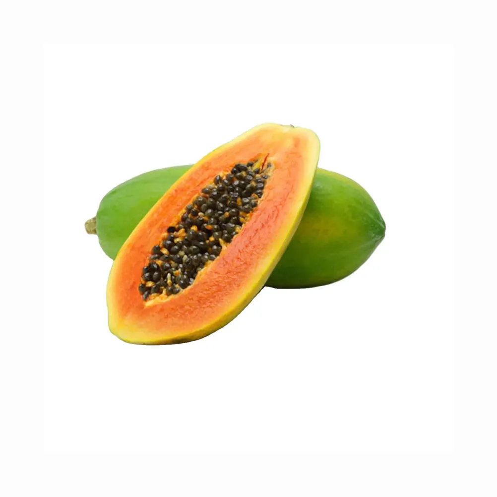 Mejor precio Famoso 1 pie de largo Papaya Híbrido Fresco Y Super Dulce Carne Frutas tropicales La papaya fresca es la más popular y alta
