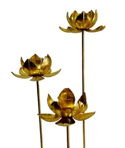 Ev zanaat ihracat alaşım çelik <span class=keywords><strong>Pedistal</strong></span> Lotus mumluk asılı mumluk Diwali hediye bahçe ev ofis dekorasyonu 2025