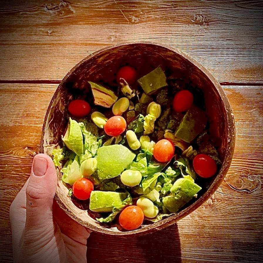 Natural coconut color