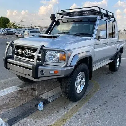 Good Quality Used TOYOTAs LAND CRUISER PICK UP 2019 DOUBLE CAB SILVER 100% Perfectly Workin Accident-Free