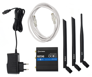 Teltonika RUT240 Compact but Powerful <strong>4G</strong> /LTE &amp; WiFi Cellular Router 1x SIM, with <strong>Ethernet</strong> and I/O, VPN, Modbus - Product Image 4