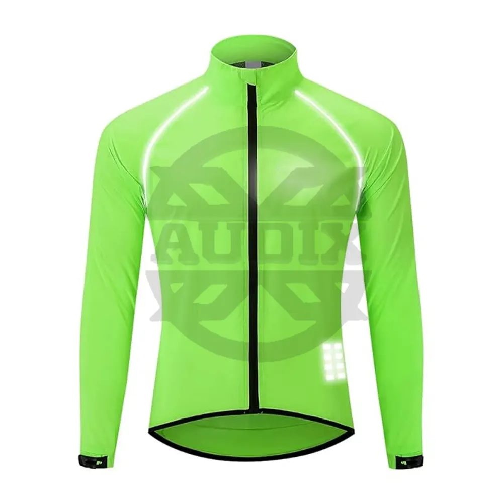 Maglia da ciclismo bianca 2024 giacca da bici alta visibilità camicia attillata a maniche lunghe abbigliamento da bicicletta disponibile In tutti i colori e taglie