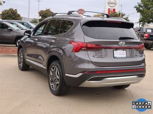 נקי 2023 hunda-i santa fe היברידית תקע מוגבל awd עם מושב בד סגסוגת פנים כהה גלגלים מאוד מסודר