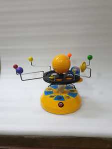 SOLAR SYSTEM MODEL with Nine Planets Electric Operated Fitted on Wooden Base with Name of the Planet Average Distance From Sun - Product Image 4