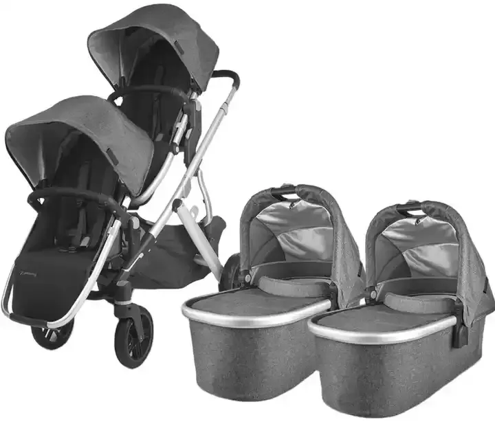 100% Ventas originales UPPAbaby VISTASs V2 Cochecito Emmett Green Melange