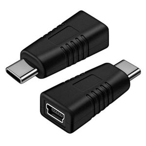 USB C-Stecker auf Mini-USB-Buchse Adapter 11-poliger Konverter für Aufladen und Daten synchron isieren von Mobiltelefonen - Product Image 2
