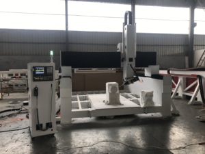 Fresadora Cnc de 4 ejes, enrutador Cnc 3D, máquina enrutadora CNC de talla de espuma Eva para madera - Product Image 3