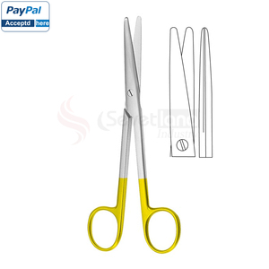 Đức TC MAYO-STILLE mổ xẻ kéo thẳng cùn/cùn 15.0cm phẫu thuật thép không gỉ Cắt kéo bởi sevetlana ngành công nghiệp - Product Image 2