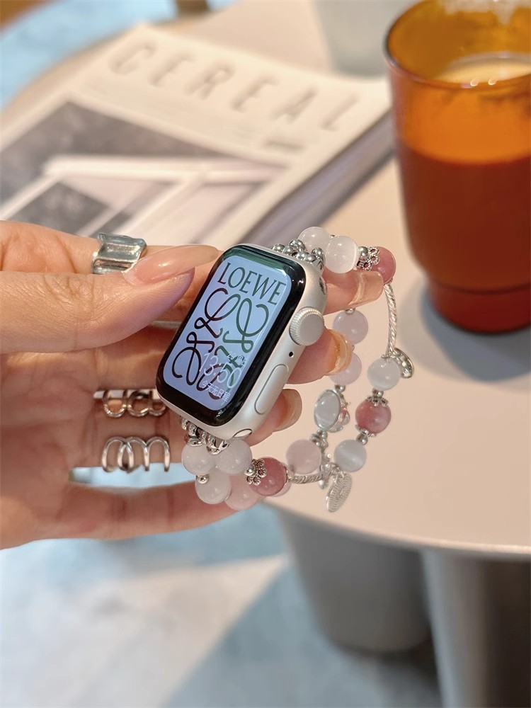 Mixed Cat Eye Stone Elastic Style