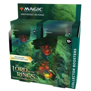 MTG için orta-toprak toplayıcı güçlendirici kutusunun yüzük masallarının efendisi-oyun kartı hayran için İngilizce versiyonu - Product Image 1