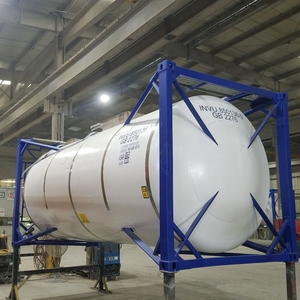 ภาชนะบรรจุ45m3ทำจากโพรเพนสำหรับบรรจุ ISO ภาชนะบรรจุแบบแช่แข็งแอมโมเนียมีความปลอดภัย - Product Image 6