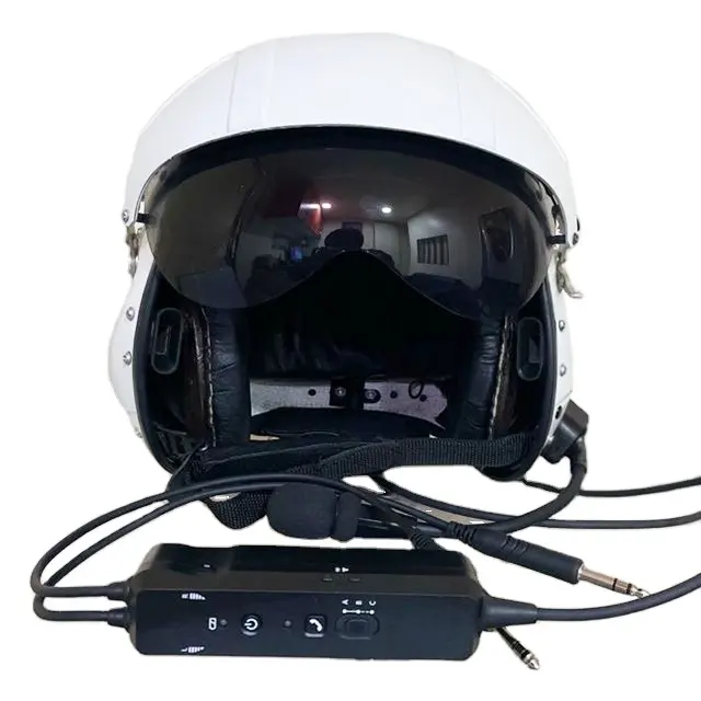 wholesale custom Ultra light weight paragliding Flight Helmet ( Bluetooth Aviation Flying Helmet)