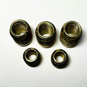 1/4 "chèn Nut khóa vàng Zn bên trong và bên ngoài răng gỗ đồ nội thất chèn Nut chủ đề kết nối các loại hạt M6 M8 M10 M12 THV Việt Nam - Product Image 3