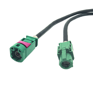 Hsd lá màu xanh lá cây E mã hóa 4pin tốc độ cao LVDS video dòng cáp GPS MIB Màn hình dacar535 4-core cáp cho VW BMW Audi Mercedes - Product Image 5