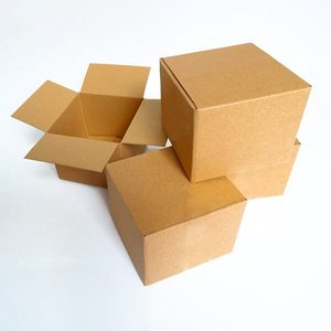 Scatola di immagazzinaggio per vassoio di pasta di cellulosa multivano impilabile scatole di carta organizzative quadrate per casa e ufficio - Product Image 1