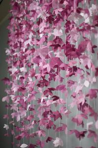 5 dizeleri 5 feet kağıt çiçek Garland paketi: pembe ve allık çiçek Garland Marigold dize Garland dekorasyon için en iyi