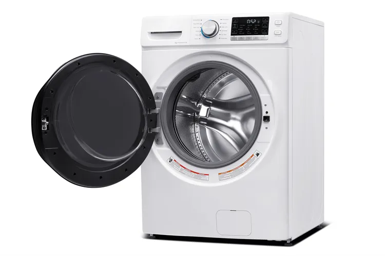 Máquina de lavar roupa com secador de mão frontal, fabricante de 120 volts 2 em 1, combinada com máquina de lavar e secar roupa doméstica DWF-12A14LBM