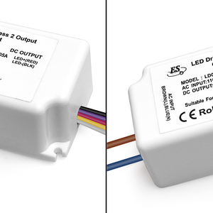 Controlador LED regulable de 0-10V certificado UL/CUL/CE 110-277V Entrada de CA 12V/24V/36V/48V Salida de CC 12W Voltaje constante para iluminación LED - Product Image 4