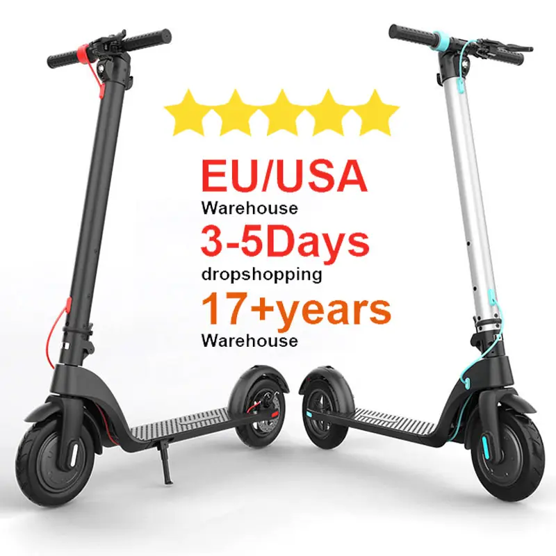 Respetuoso con el medio ambiente X7 negro batería extraíble impermeable kick Foot Scooter Eléctrico plegable auto equilibrio scooters eléctricos