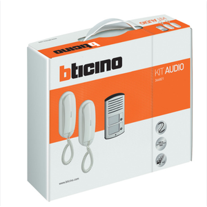 2000 Sprint L2 BTicino teknolojisi ses kiti yayın kullanımı için yarı müstakil 2 telli interkom sistemi - Product Image 2