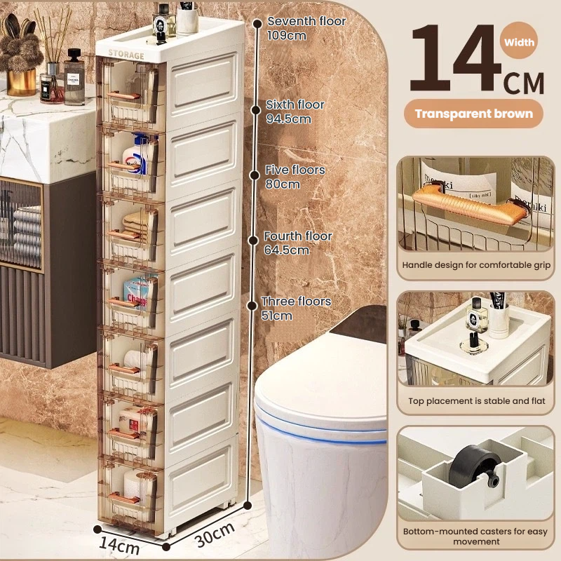 Ambre transparent de 14 cm de largeur
