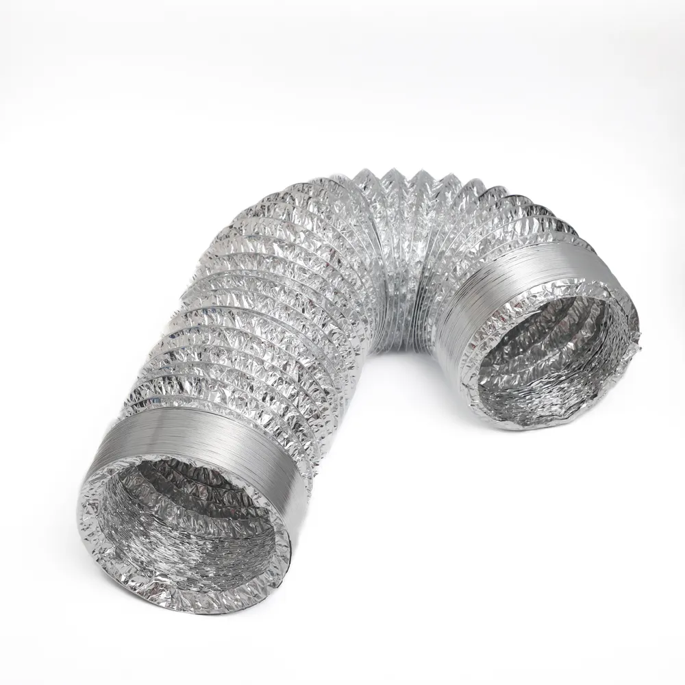 Conduit flexible en aluminium de conception moderne pour les systèmes de CVC pour les hôpitaux extérieurs d'hôtel et les systèmes de climatisation de gymnase