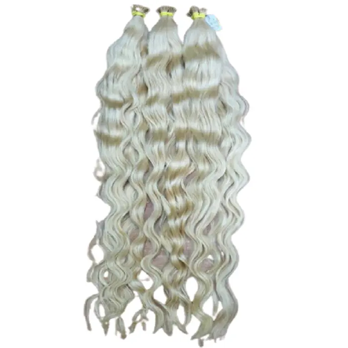 Estensione dei capelli umani di vendita calda remy i tip estensioni dei capelli capelli umani vietnamiti grezzi singolo donatore doppio disegnato