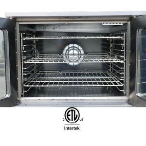 ETL Certificate Approved American Type Commercial Single Deck <strong>Gas</strong> Convection <strong>Oven</strong> with Legs for Restaurant - Product Image 3