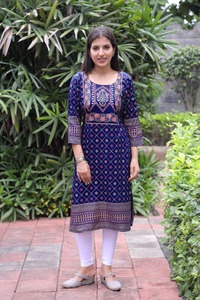 Indian Bollywood Kurta Kurti Designer Women Ethnic Dress Top Tunic <strong>Pakistani</strong> - Product Image 3
