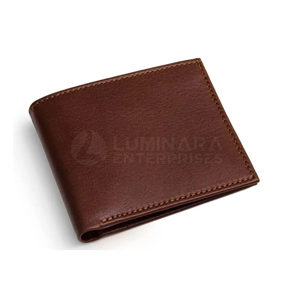 Genuine Stylish Men Leather Wallets Made in High Quality Leather Custom Passport Travel Credit Card Bag Wallet
