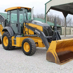Sıcak satış 2020 Deere 310SL kazıcı yükleyici 2.5Ton kazıcı yükleyici makine tekerlek 4x4 traktör kazıcı yükleyici